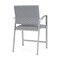 Lesro Newport Wide Hip Chair Metal Frame, Silver, RS Fog Upholstery NP1261 - alternate 3